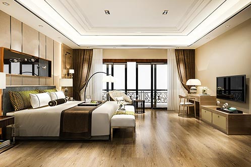 Luxury Bedroom Suite in Resort High Rise Hotel